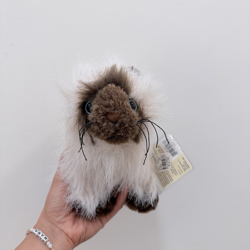 Ganz Webkinz Himalayan Cat Kitten Stuffed Animal Sealed Code Tags Plush HM165.
